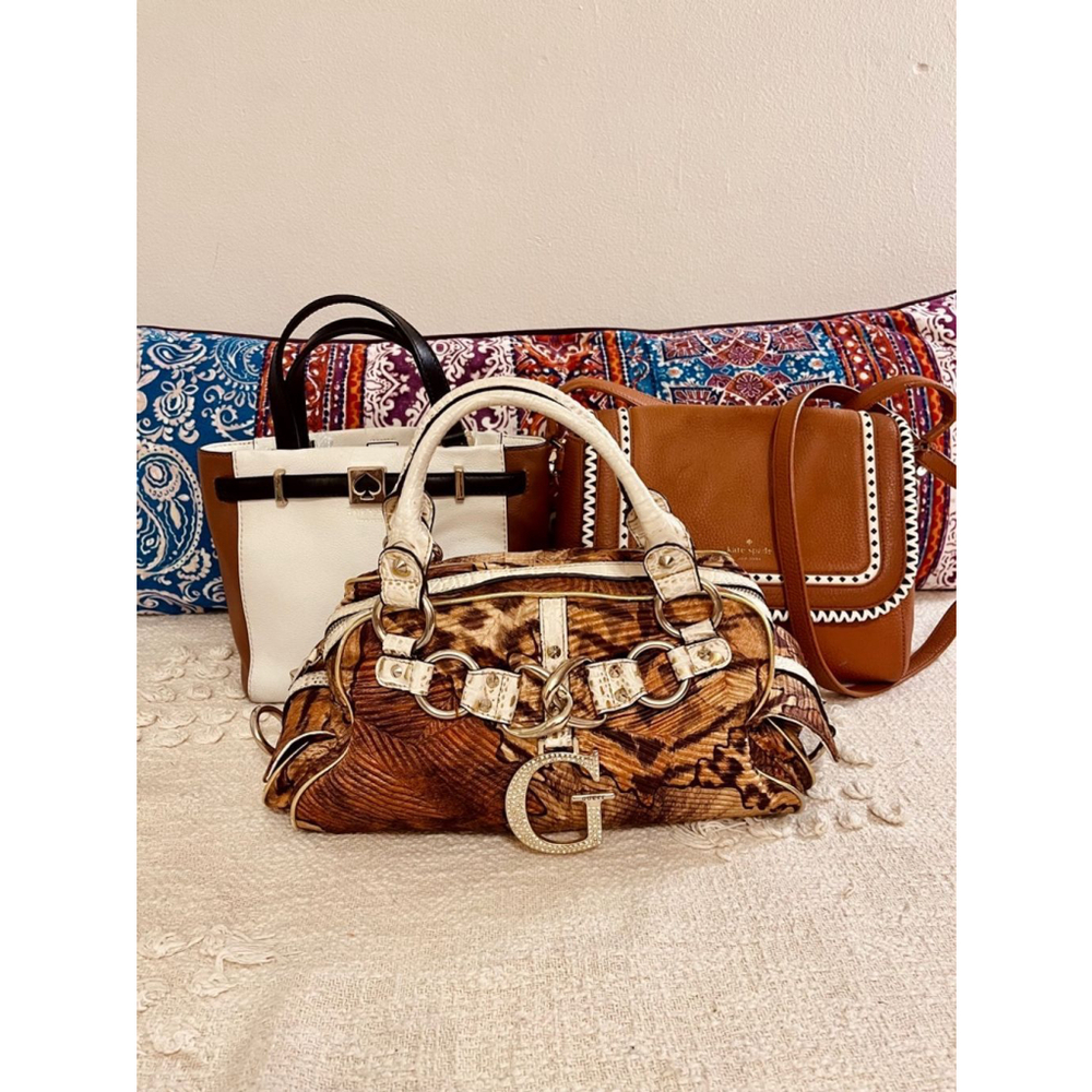 Rare Vintage Animal Print Guess Bag